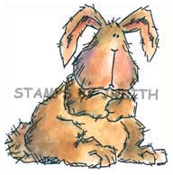 N-37 Lg. Hairy Bunny